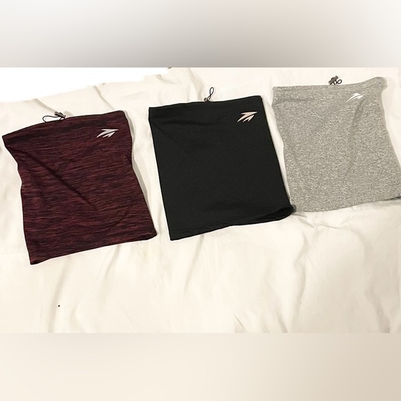 Zollen 3/1 Pack Neck Warmer Fleece Windproof Neck Gaiter Snood for Men Women - Picture 6 of 7